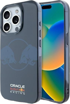 Панель Red Bull IML Two Bulls MagSafe для Apple iPhone 15 Pro Navy (RBHMP15L24HIDBV)