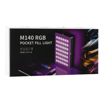 Студссійна LED Лампа RGB M140 RGB 2000mA Колір Чорний