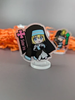 Акриловый стенд 6 см «Fire Force / Пожарная бригада» - Нэнси Айрис (Sister Iris)