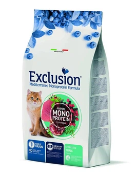 Корм для стерилизованных кошек Exclusion Sterilized TUNA/тунец 12 кг