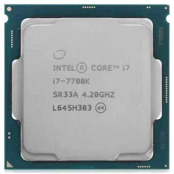 Топовый Процессор LGA1151 7 Gen KabyLake LGA1151 Intel Core i7 7700K 4x4.20GHz 8M Cashe 91W SR33A Б\В - Б/У