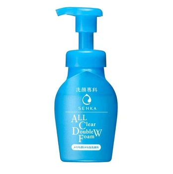 FINETODAY Senka All Clear Double Wash Foam мягкая пенка для умывания и демакияжа, 150 мл