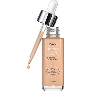 L'oreal Paris True Match Nude Гіалуронова тонувальна сироватка для обличчя No 2-3 "Light"