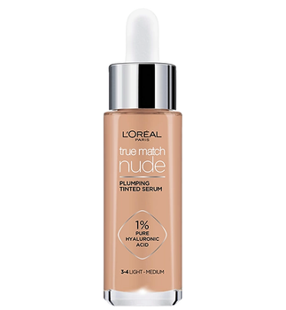 L'oreal Paris True Match Nude Гіалуронова тонувальна сироватка для обличчя No 3-4 "Light Medium"