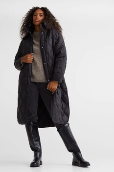 Куртка демісезонна жіноча H&M 202357-4 S(165/88) чорний (2000004782535)