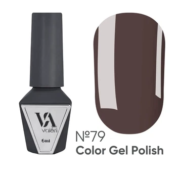 Гель-лак Valeri Color №79 шоколад, 6 мл