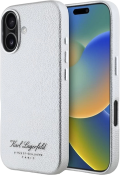 Панель Karl Lagerfeld FW Hotel RSG для Apple iPhone 16 Grey (KLHCP16SPGWCMKHG)