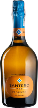 Вино ігристе Santero Prosecco Spumante Butterfly біле брют 0.75 л 11.5% (8004385033907)