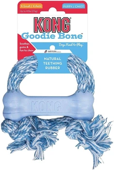 Іграшка для собак Kong Puppy Goodie Bone з мотузкою X (35585131474)