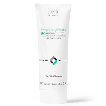 Солнцезащитный крем с тоном SPF 50 Obagi SUZAN OBAGI MD Physical Defense Tinted Broad Spectrum SPF 50 96,3 г