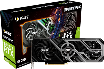 Відеокарта GeForce RTX 3070 8GB Palit GamingPro (NE63070019P2-1041A) Б/В