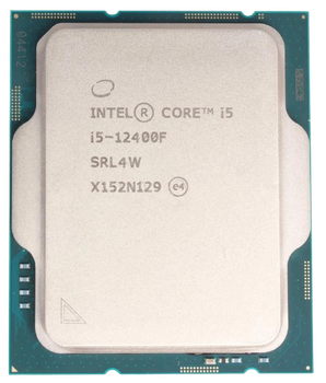Процесор Intel Core i5 12400F LGA1700 (BX8071512400F) Б/В