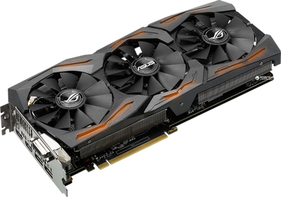 Відеокарта GeForce GTX 1060 6GB Asus ROG Strix Gaming (ROG-STRIX-GTX1060-6G-GAMING) Б/В