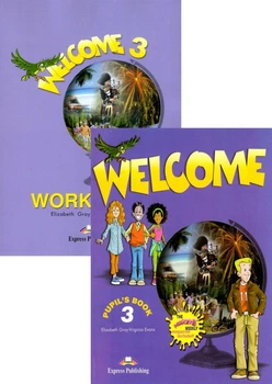 Welcome 3 Комплект Student’s book + Workbook