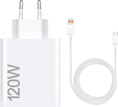Ładowarka Xiaomi HyperCharge Combo 120W Type-A EU (BHR9462EU) (60040/00198333) - Outlet