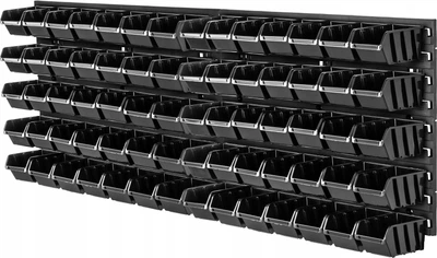 Інструментальна дошка Kadax K7709 стінка для майстерні 116 x 39 см 70 елементів (5903699468616)