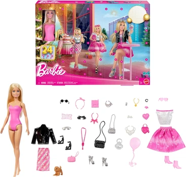 Кукла Барби Адвент-календарь Праздничный Barbie Holiday Advent Calendar 2025 (JFL63) (JFL63)