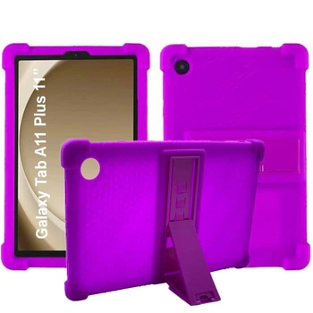 Чохол SoftGel Kids дитячий для Samsung Galaxy Tab A11 Plus SM X230 X233 X236 Фіолетовий