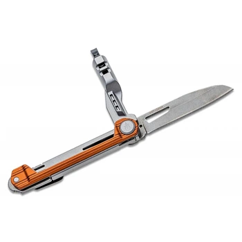Мультитул Gerber Armbar Slim Drive – Burnt Orange: нож, отвертка с битами, открывачка