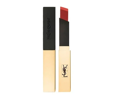 Тонкая матовая помада для губ YVES SAINT LAURENT YSL Rouge Pur Couture The Slim Matte 9 red enigma.