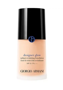 Тональна основа для обличчя Giorgio Armani Designer Glow Radiant Revitalizing Foundation spf15 тон 2. Об'єм 30 ml.