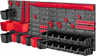 Інструментальна дошка Kadax K7715 стінка для майстерні 116 x 39 см 46 елементів (5903699468678)