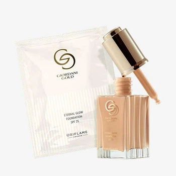 Сяюча тональна основа Giordani Gold SPF 25 (пробник) Нейтральний Ванильний 45635