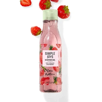 Гель для душу Simple Joys Love Nature "Organic Strawberry" 250 мл