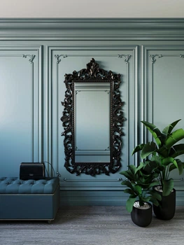 Дзеркало настінне Casa Verdi Corallo 163*90 см чорне