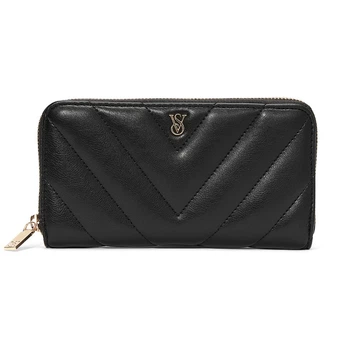 Кошелек Victoria’s Secret на молнии Large Wallet with Zip 26934322 | In Stock Color Black