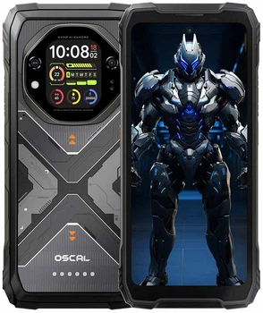 Мобильный защищенный смартфон Oscal Tank 1 (12+256Gb, АКБ 20000 мАч) Black
