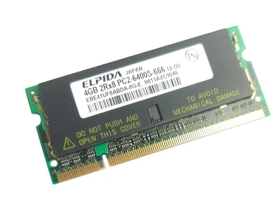 Оперативная память Elpida 4GB DDR2 800 PC2 6400S для ноутбука