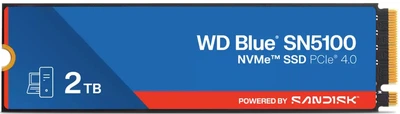 Dysk SSD Western Digital Blue SN5100 2 TB M.2 2280 NVMe PCIe 4.0 x4 QLC 3D NAND (619659222833)