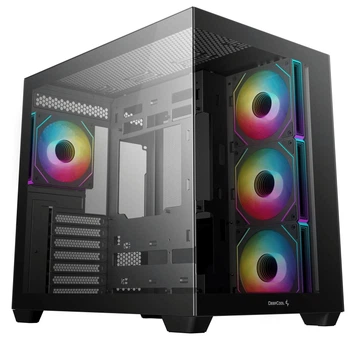Корпус DeepCool CG530 4F Black (R-CG530-BKADA4-G-1) без БЖ