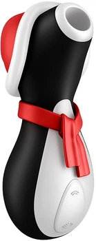 Вакуумный стимулятор Satisfyer Penguin Holiday Edition 12.5 см Черный (4061504059945)
