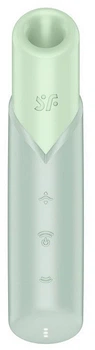 Вакуумный стимулятор клитора Satisfyer Naughty Kiss Зеленый (4061504078557)