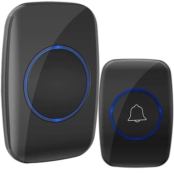 Бездротовий Дверний дзвінок водонепроникний DoorBell Комплект дверного дзвінка дальність дії до 350 м Kayfovo DB-350M