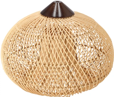 Żyrandol rattanowy Hedo 40x35 cm