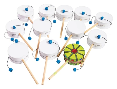 Zestaw do dekorowania Colorations Bęben małpka 12 szt. SPINDRUM (191487004787)