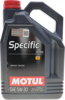 Моторна олива Motul Specific 0720 5W-30 5 л 102209 (3374650234465)