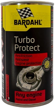 Присадка в моторное масло 300 мл Bardahl 2в1 TURBO PROTECT (для защиты двигателя с турбиной)