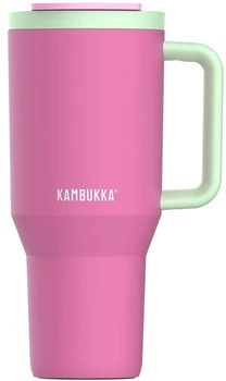 Kubek termiczny Kambukka Rio Bubblegum Mint 11-08004 950 ml Różowy z miętowym (5407005144336)