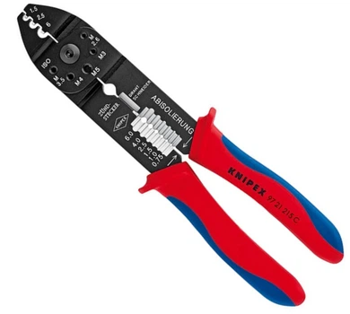Кліщі затискні для опресування Knipex 97 21 215 C (4003773019701)