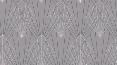 Tapeta winylowa na flizelinie Sintra Brown Geo 0.53 x 10.05 m Ciemnoszara (4824001698761)