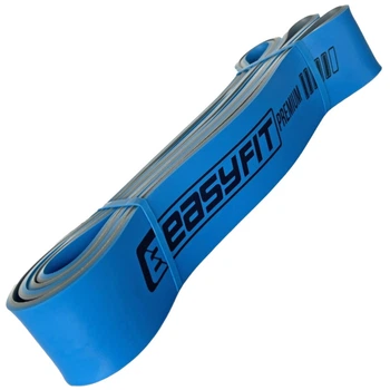 Резинка для підтягувань EasyFit 35-63 кг Синя еспандер петля для фітнесу (EF-2236-5)