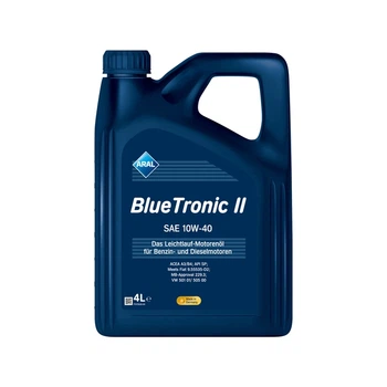 Масло напівсинтетичне 10W-40 4л ARAL BLUE TRONIC II