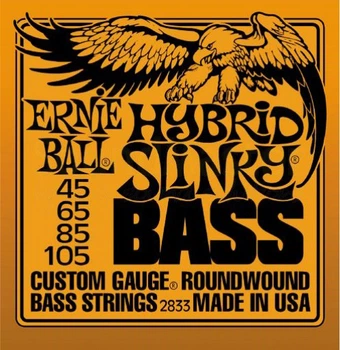 Струни для бас-гітар Ernie Ball Slinky P02833
