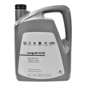 Моторна олива VAG Longlife III FE (504 00/507 00) 0W-30 5л (GS55545M4)