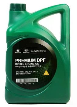 Моторна олива MOBIS (Hyundai, Kia) Premium DPF Diesel 5W-30 6л (0520000620)