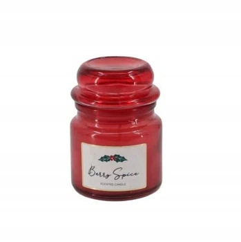 Ароматична свічка Livarno Home «Berry Spice» у склі, 5,5 x 8,5 см